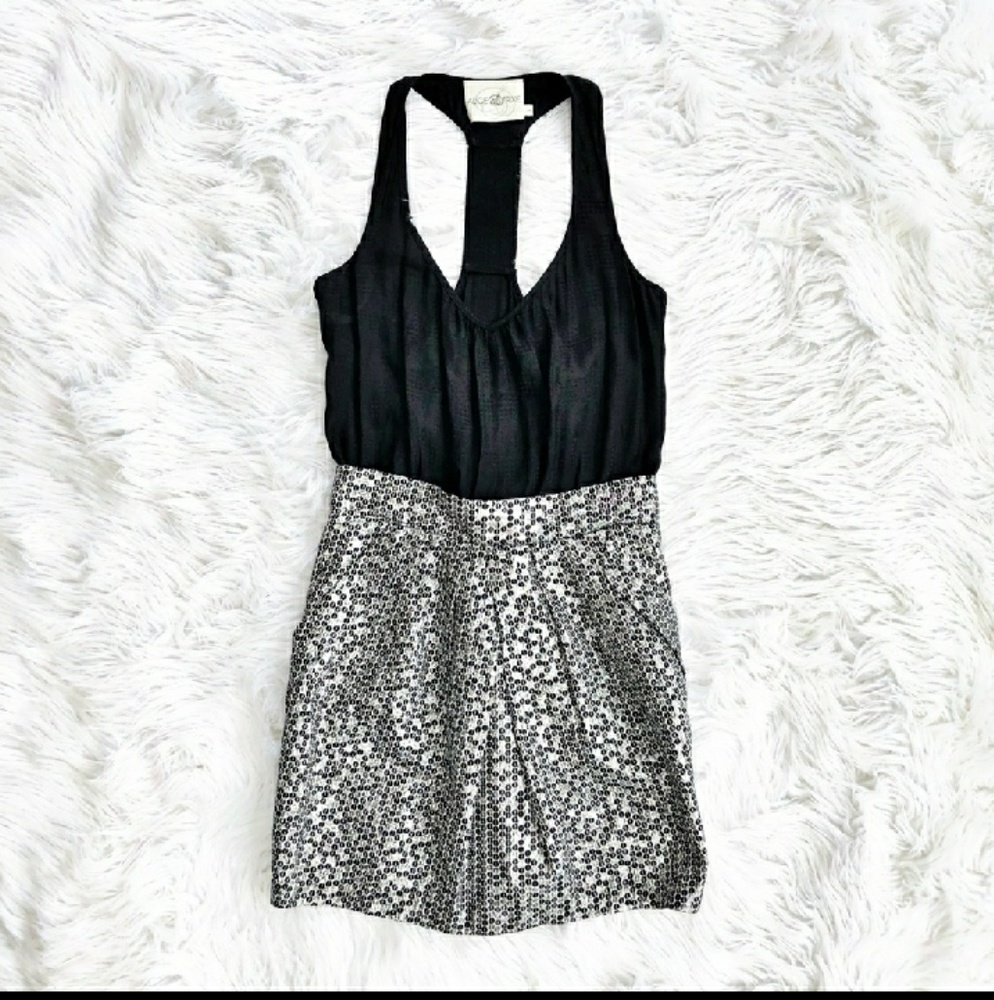 Alice & Trixie sequin print dress